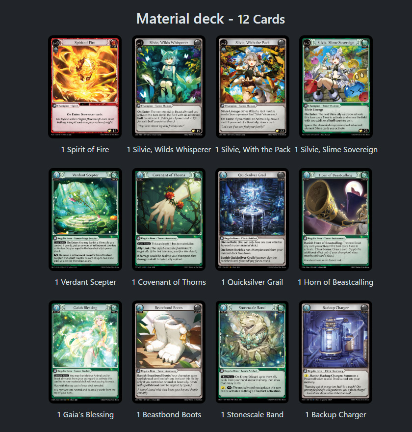 HenkieTheGoat Material Deck