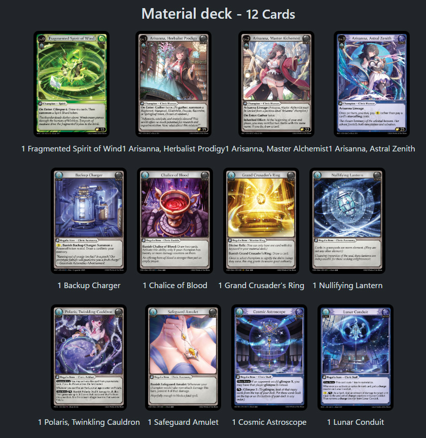 Limbo Material Deck