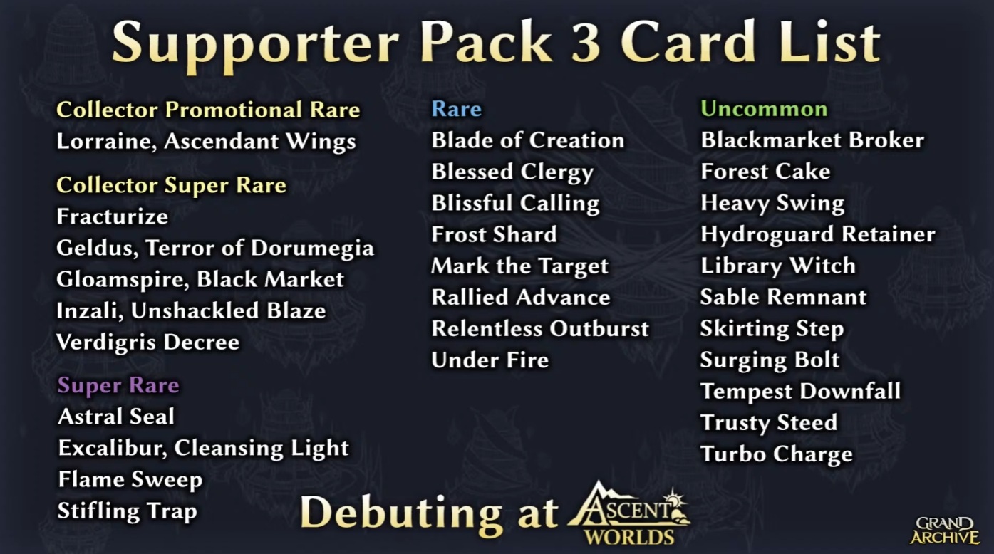 Supporter pack 3